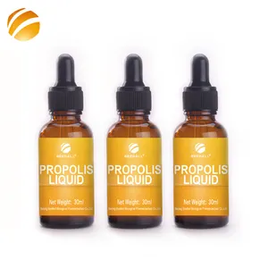 BEEHALL Propolis Extrait Liquide Compléments Alimentaires 30ml Sans Alcool Abeille Propolis Liquide