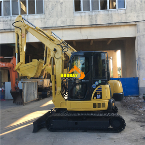 Excavatrice PC56-7 Komatsu d'occasion du Japon Poids en ordre de marche de 6 tonnes Bonne condition avec pompe à moteur Moteur PLC d'occasion - Product Image 3