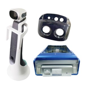 Coque de robot humanoïde en plastique, usinage de haute précision, prototypage pour appareils électroménagers, traitement CNC, modèle Y2 personnalisable - Product Image 1