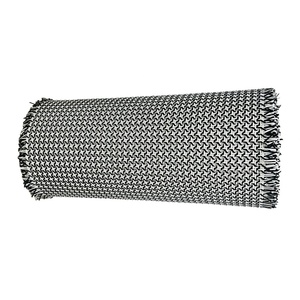 Maille de rotin en papier multicolore, matériau en cannage hexagonal pour meubles en rotin - Product Image 3