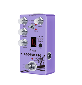 Looper Pro trì hoãn hợp xướng Reverb Looper Tuner hiệu ứng không giới hạn chồng chéo vòng lặp Bass Guitar đa hiệu ứng bàn đạp Ture bỏ qua - Product Image 4