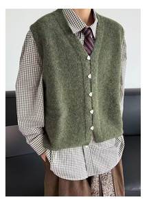 Chalecos Estilo Universitario Originales al por Mayor, Camisas Tejidas Vintage, Chaquetas para Hombre - Product Image 6