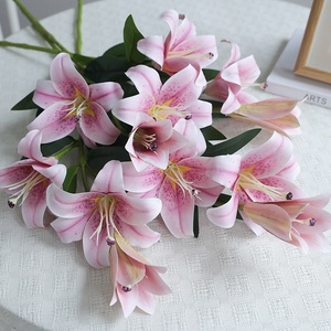 Vente en gros d'usine, fleurs artificielles modernes réalistes en 3D, fabriquées à la main, pour la Saint-Valentin, les mariages, les décorations de table, les hortensias - Product Image 4