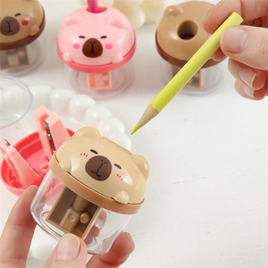 Mini Xách Tay Của Nhãn Hiệu Vòng Động Vật Có Hình Dạng Bút Chì Mài Độc Đáo Và Vui Vẻ Thiết Kế Nhựa Mài Cho Các Trường Học Cắt Văn Phòng Phẩm - Product Image 6