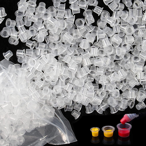 ถ้วยซิลิโคนใส่หมึกสักลายแบบใหม่ 500 กรัม บรรจุกล่อง สำหรับอุปกรณ์สักลายและเครื่องสำอางถาวร - Product Image 1