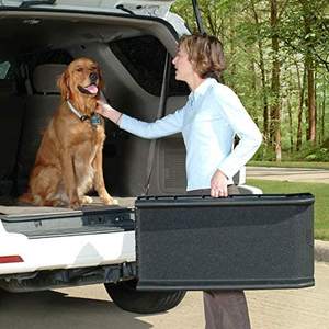 गैर पर्ची पालतू जानवर Foldable कुत्ते रैंप के लिए कार पिल्लों - Product Image 5