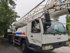 รถเครนมือสอง25Ton ZTC250V 2013 Zoomlion รถยาสูบเคลื่อนที่ได้เครื่องจักรสำหรับการเคลื่อนย้ายดิน - Product Image 4