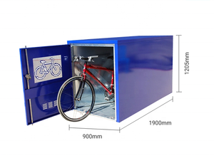 Casillero de bicicleta vertical, refugio de casillero de ciclo, gran venta armario de bicicleta - Product Image 3
