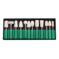 Outils professionnels de manucure pédicure forets à ongles en tungstène ensemble de polisseuse 30 pièces Kit de forets à ongles multi-brunissage