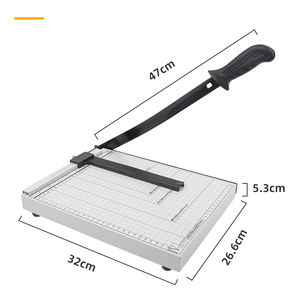 Cortador de Papel Manual de Metal Eficiente Tamanho A4 Portátil - Product Image 5