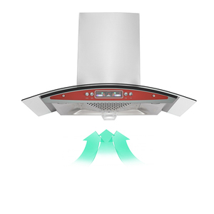 Offre Spéciale mural électrique cuisine <span class=keywords><strong>hotte</strong></span> <span class=keywords><strong>pas</strong></span> <span class=keywords><strong>cher</strong></span> ventilateur d'aspiration échappement US Plug aluminium cuivre boîtier cheminée - Product Image 4