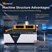 Machine de découpe laser CNC à fibre optique pour métaux en acier inoxydable et carbone 3KW 6KW - Promotion