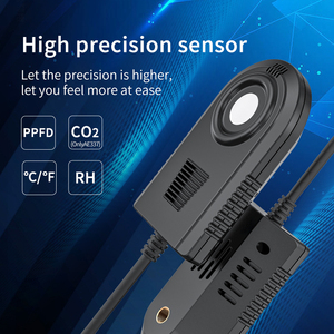 Yüksek Doğruluklu Fotosentetik Etkili Radyasyon Akı Yoğunluk Ölçer Işık PAR Bitki Büyüme Serası PPFD Karbon Dioksit - Product Image 2