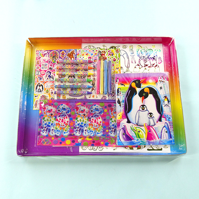 Fashion Design Stationery School Notepad Set Creative Student Painting Stationery Gifts With Stickers