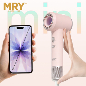 ไดร์เป่าผม MRY Mini ความเร็วสูง 3 ระดับความร้อนและลมเย็น ขนาดกะทัดรัด พกพาสะดวก สำหรับเดินทาง 110000 รอบต่อนาที ไดร์เป่าผมไฟฟ้าขนาดเล็ก - Product Image 2