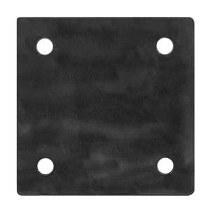 Viergaats Metalen Basisplaat 4X4 Stalen Trapdelen Met Uitstekende Stabiliteit - Product Image 4