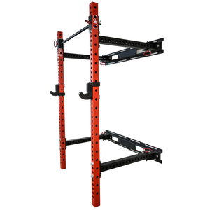 Wall Mount Folding <strong>Squat</strong> Power <strong>Rack</strong> - Product Image 2