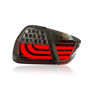 SJC Hochleistungs-Autoteile für BMW 3er E90 2005-2008 Komplettes Set Getönte Rote & Rote und Klare Blinker Rückleuchten - Product Image 6