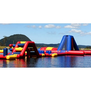 NewBlessing <b>Inflatable</b> Floating Water Park Aquapark Jump <b>Game</b> Commercial Use PVC Material Over 500kg Capacity <b>Inflatable</b> Water P - Product Image 2