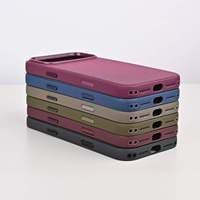 Étui de téléphone hybride en tissu technique tissé de qualité supérieure pour iPhone 18 Pro Max, coque fine avec découpe précise des boutons IA et grip antidérapant