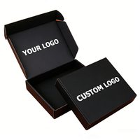 Caja de Papel Corrugado Reciclado con Logotipo de Marca Personalizado, Diseño de Avión Plegable a Color para Empaque de Ropa y Calcetines, Regalo con Laminación Mate