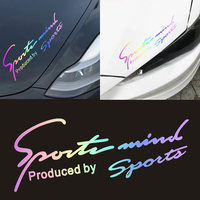 Autocollants de voiture en vinyle de protection UV Sports Mind, décalcomanies décoratives pour phares et pare-chocs