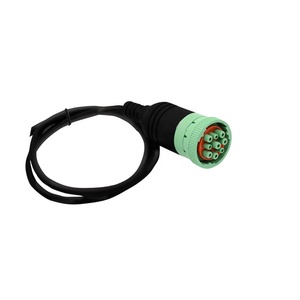 Typ 2 J1939 9P Stecker auf DB9 Buchse Kabelbaum für Auto-LKW-Diagnosegerät - Product Image 2