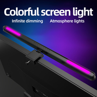 2025LED écran d'ordinateur lampe soins des yeux contrôle tactile pas d'écran éblouissement gain de place écran de bureau à domicile Dimmable moniteur lumière Ba