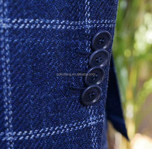 <span class=keywords><strong>Costume</strong></span> <span class=keywords><strong>Bespoke</strong></span> pour hommes, en laine personnalisé, de qualité supérieure, vente directe d'usine - Product Image 3