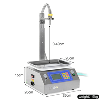 Machine de remplissage automatique haute précision pour bouteilles en verre, eau, boissons, huiles comestibles, détergents et shampoings (capacité 20ML-5000ML)