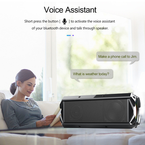 Loa Bluetooth Di Động 100W <span class=keywords><strong>Hi</strong></span> <span class=keywords><strong>Fi</strong></span>, Loa Không Dây Siêu Trầm IPX5 Chống Thấm Nước Ngoài Trời Cho Xe Máy Xe Đạp Điện Ngân Hàng Âm Thanh Nổi - Product Image 4