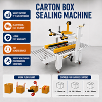 Machine de scellage de cartons ondulés robuste pour boîtes d'expédition