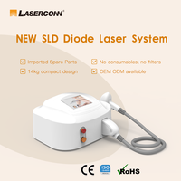 Perangkat Penghilang Bulu Laser NdYag Portabel dengan Daya 800W/1200W untuk Penggunaan Komersial, Peremajaan & Pengencangan Kulit