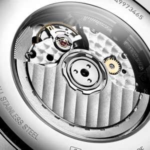 Reloj Mecánico Automático Clásico con Números Arábigos y Brazalete de Acero Inoxidable para Hombre Longinesing - Product Image 4