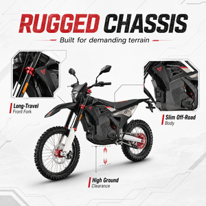 Motocicleta Todoterreno Leopard EXE L3E 2026, 39kw, 90V75Ah, 880Nm, Autonomía de 215km, Velocidad Máxima de 130km/h - Product Image 3