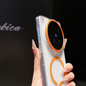 Magnetic Transparent PC <b>Camera</b> Protective Shockproof 360 Full Wrap Protection Anti-Drop Mobile Phone Cases For VIVO 300 Ultra - Product Image 3