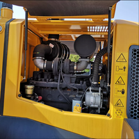 Kombinasi Wheel Loader dan Backhoe Listrik 2-in-1, Skid Steer Front Loader, Kapasitas Angkat 1 Ton, Penggerak 4 Roda, Hemat Energi