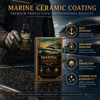 Revêtement céramique marin résistant à l'eau salée et au lavage aquatique, bouclier anticorrosion pour l'entretien des yachts et des bateaux 50ml
