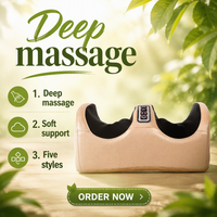 Best-seller YMT - Rouleau de massage pour les pieds et les jambes, masseur électrique chauffant Shiatsu à vibrations avec physiothérapie infrarouge