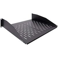 Plateau de rack ventilé universel 1U sans rebord pour armoire réseau ou rack de serveur 19 pouces, boîtiers électroniques et instrumentaux