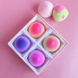 Éponge <span class=keywords><strong>de</strong></span> maquillage en forme d'œuf, série fruits, sans latex, super douce, ne retient pas la poudre <span class=keywords><strong>de</strong></span> <span class=keywords><strong>fond</strong></span> <span class=keywords><strong>de</strong></span> <span class=keywords><strong>teint</strong></span>, utilisation sèche et humide - Product Image 2