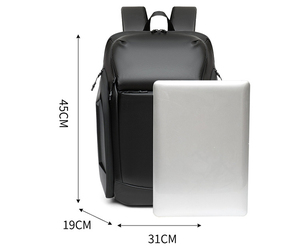 2025 zaino per <span class=keywords><strong>Computer</strong></span> impermeabile da 17 pollici con zaino di fascia alta di grande capacità da uomo - Product Image 4