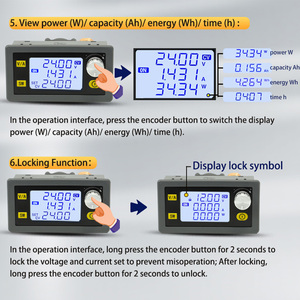 Alimentation électrique régulée en courant continu CNC XY5005E, tension et courant constants, module abaisseur 50V5A250W pour maintenance - Product Image 5