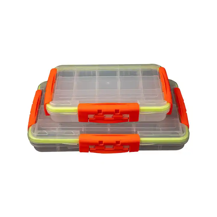 Wholesale Waterproof Tackle Box 3700 Tackle Trays Snackle Box Container  with Dividers Kayak Fishing Storage Box Lur From m.
