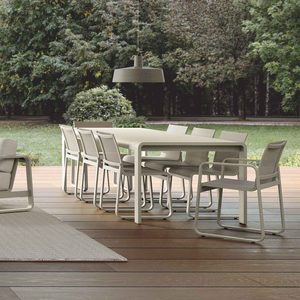 Ensemble <span class=keywords><strong>de</strong></span> terrasse et <span class=keywords><strong>de</strong></span> <span class=keywords><strong>jardin</strong></span> en aluminium <span class=keywords><strong>Table</strong></span> <span class=keywords><strong>à</strong></span> <span class=keywords><strong>manger</strong></span> pour l'extérieur Mobilier <span class=keywords><strong>de</strong></span> véranda Chaises pour balcon <span class=keywords><strong>Jardin</strong></span> Extérieur Groupe <span class=keywords><strong>de</strong></span> sièges pour la vie - Product Image 1
