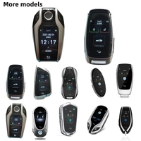 Clé de voiture intelligente LCD universelle CF818 pour véhicules de démarrage/arrêt du moteur clé de voiture télécommandée à écran tactile modifié
