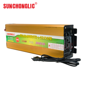 Sunchonglic 3000W 3000VA Inversor de Onda Sinusoidal Modificada con Cargador UPS de 12V a 220V, Salida Única - Product Image 2