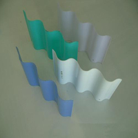 Nouveau style utilisé panneaux de toiture de jardin et de serre feuille de polycarbonate ondulé