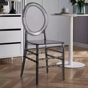 Sillas de plástico apilables portátiles para exteriores, tumbonas baratas para cenar para hoteles, villas, bodas, superventas, muebles para eventos - Product Image 2