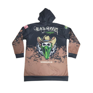 Custom Premium Sublimation Cropped Men's Hoodies Sweatshirts - Product Image 4